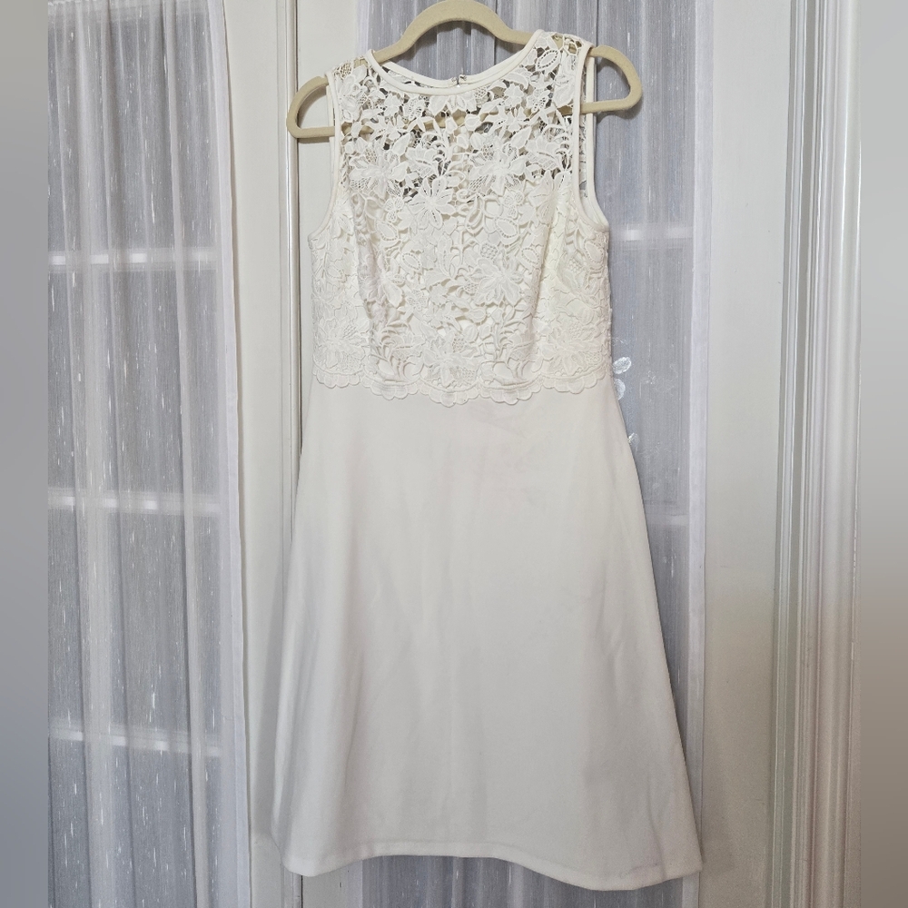 Ralph Lauren White Lace Dress